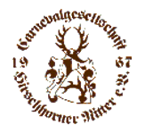 Carnevalgesellschaft Hirschhorner Ritter 1967 e.V. - Logo